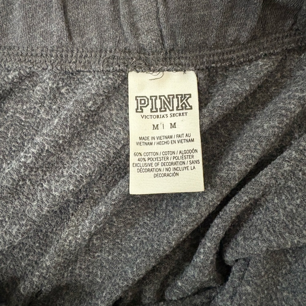 PINK Victoria's Secret Charcoal Joggers - Picture 4 of 5